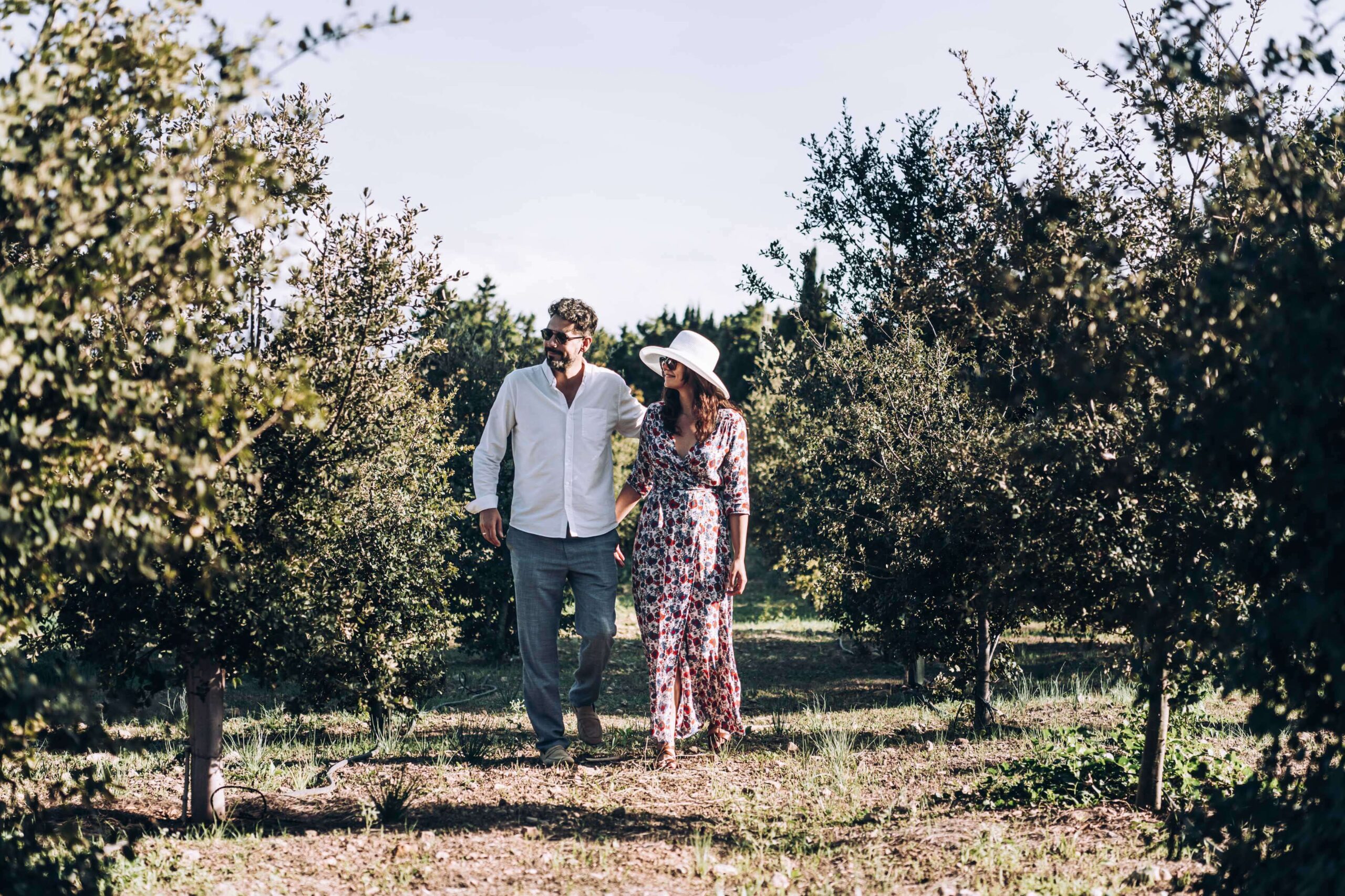 People visiting the Truffle Fram